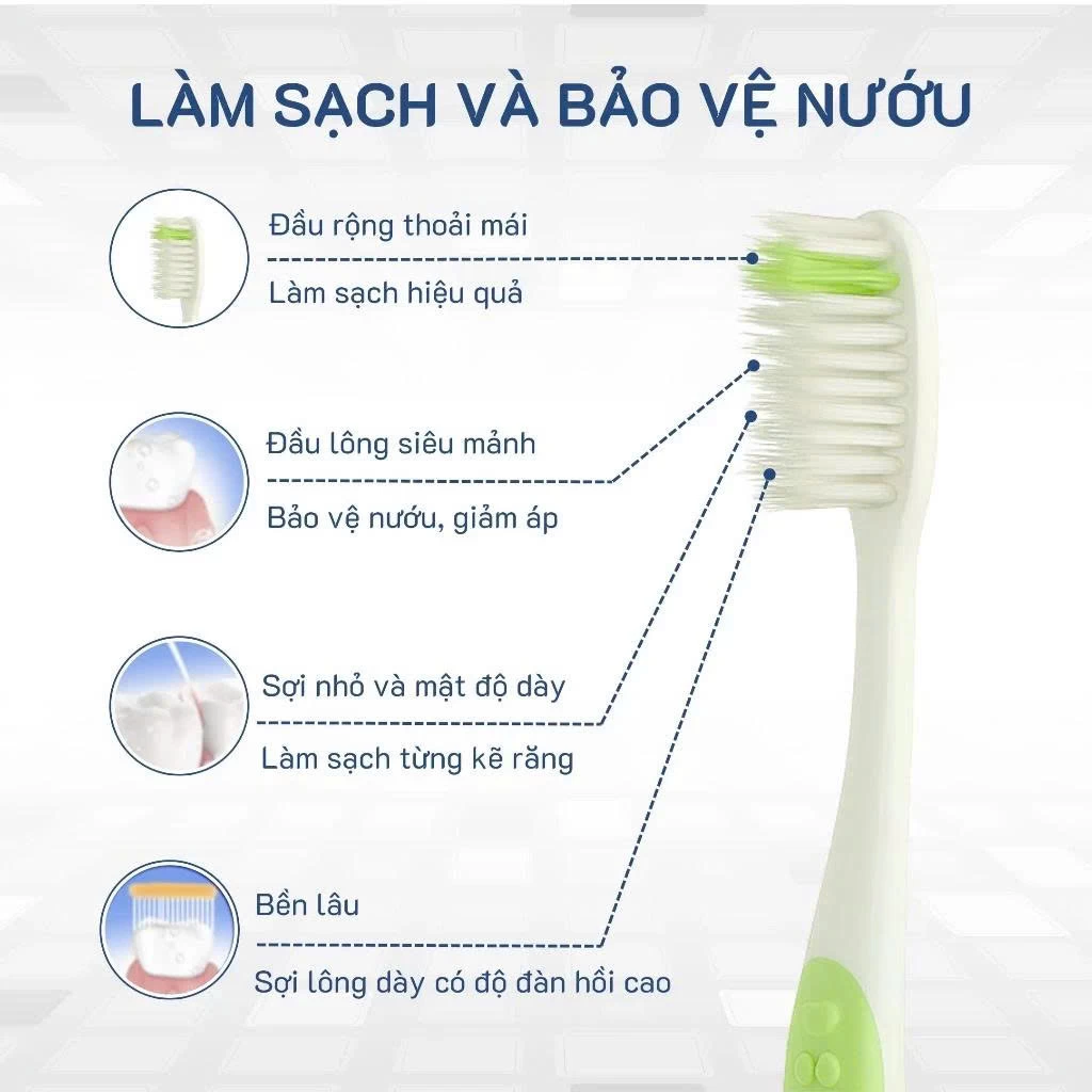 BÀN CHẢI LÔNG MỀM DETOX HISMILE - Ảnh 6